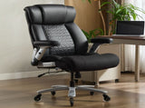 500lbs Big and Tall Office Chair Adjustable Lumbar Support, Executive Office Chair Heavy Duty 41667994