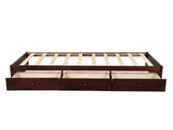 Orisfur. Twin Size Platform Storage Bed with 3 Drawers WF193634AAD