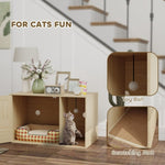 ZUN Cat Litter Box、Cat Litter Box Enclosure 45120031