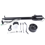 ZUN Street Hot Rod 30" Black Steering Column Tilt Auto Floor Shift w/ Adapter No Key 86332181