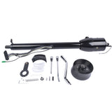 ZUN Street Hot Rod 30" Black Steering Column Tilt Auto Floor Shift w/ Adapter No Key 86332181