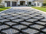 32.81 x 9.84 FT Gravel Grid, 2" Permeable Geo Grid Driveway Stabilizer for Garden, Patio & RV 60301991