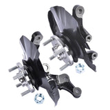 Front Left LHRight RH Steering Knuckle&Wheel Hub Bearing Fit for Kia Rio Rio5 2006-2009 Hyundai 78990280