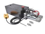 DC12V Single Acting Hydraulic Pump w/ 10L / 10Quart / 2.5 Gal Tank 10QSAMHP 27692666
