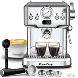 20 Bar Professional Espresso Machine with Milk Frother, Single & Double Shot, ESE Pod Compatible, W1002P292436