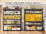 5-Tier Heavy Duty Metal Garage Shelving Unit, 1500lbs Capacity, Adjustable Rack, Metal 36722112