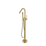 Freestanding Bathtub Faucet with Hand Shower W1533124986