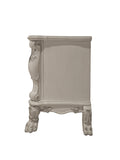 Bone White 2-Drawer Nightstand B062P215404