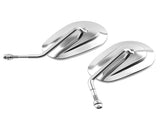 Aluminum Chrome Mirrors fit for Harley Davidson Iron 883 XL883N 2009-2016 8mm 64497924