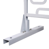 Outdoor & Indoor Privacy Metal Privacy 76" H48" W, Freestanding Decorative Privacy W465P193251