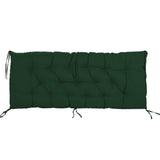 Outdoor Swing Cushions 60 Inch, Waterproof 4" Thick Porch Swing Cushion Replacement with Backrest 34767140