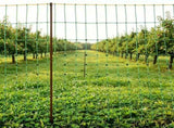 35" H x 164' L Electric Fence Netting, PE Net with Posts & Double-Spiked Stakes, Portable Mesh for 07949546