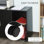 ZUN File Cabinet/ Storage cabinet-Black （Prohibited by WalMart） 70263561