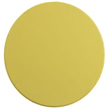 Salisa Yellow Round Wooden Side Table B062P185725