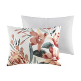 King/Cal King 3 Piece Floral Cotton Duvet Cover Set B035P148368