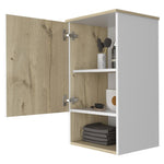 ZUN St. Angelo Medicine Cabinet, Two Internal Shelves, Single Door, One Shelf B200P188812