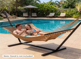 2-Person Polyester Caribbean with Hardwood Spreader Bars, 600lbs Weight Capacity Double 12310511