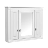 Bathroom Wall Cabinet with Mirror, Wall Mounted Medicine Cabinet with 4 Shelves, Mirrored Door Over 58103188