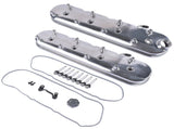 Polished Cast Aluminum Tall Valve Covers with Coil Mounts for GM LS LS1 LS2 LS3 25050251