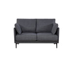 ZUN 2 Seater Sofa For Primary Living Space , Bed Room, Office, 2 Pillows,Metel Legs W820P224385