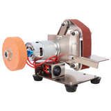 Mini Electric Belt-Sander Knife-Sharpener Sanding Machine 96W, Small Bench Grinder Kit 7 Speed W465P289771
