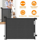 61in Wide Retractable Safety Gate - Adjustable for Doorways, Stairs & Patios - One-Hand Lock/Unlock, 53550805