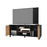 ZUN Washington TV Stand 7 Cubby for TVs Up to 65'' B128P148842