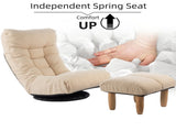 Single sofa reclining chair Japanese chair lazy sofa tatami balcony reclining chair leisure sofa W24459163