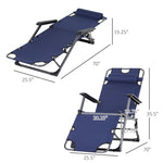 ZUN Folding Lounge Chairs / beach chair （Prohibited by WalMart） 57263258