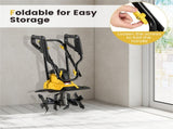 10 Amp Electric Tiller - 380 RPM Garden Cultivator with 4 Blades, 14" Working Width & Foldable 23475212