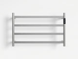 22.5" Brushed Nickel Heated Towel Rack for Bathroom,Wall Mounted with Intelligent Touch Screen 86306348