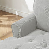 Chaise Lounge Indoor Sleeper Sofa Bed Chair Upholstered Lounge Chair for Bedroom Living Room with W1825P185508