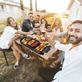 2 in 1 Hot Pot with Grill, Electric Hot Pot 2 in 1 Hot Pot BBQ Grill, Removable Hotpot Pot 2800W 73412339