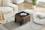 Modern Minimalist Living Room Coffee Table for Bedroom Living Room Coffee Table All Polyester Coffee W2100P263011