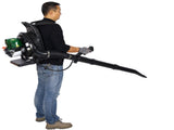 4-STROKE BACKPACK LEAF BLOWER,GAS 37.7cc,1.5HP 580CFM ,super light weight 16.5lbs W46551394