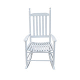 wooden porch rocker chair WHITE, without mat W49520605