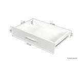 6 Drawer Double Dresser for Bedroom, Wide Storage Cabinet for Living Room Home Entryway, White 91140826