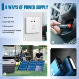 52Qt Car Freezer Portable Refrigerator with APP Control and 6'' off-road wheels, 12V,45W Cooler W2089P187503