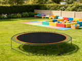Orange 12' Trampoline Replacement Mat 72 V-Hooks, Fits 5.5" Springs, for Backyard Old Trampoline 30725684