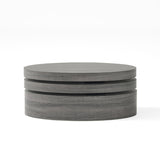 MODERNESQUE ROTATING COFFEE TABLE-Matte Black N758P245072B