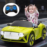 ZUN ride on car, kids electric car, riding toys kids with remote control/PU seat/ swing/Amazing gift W1760P169974