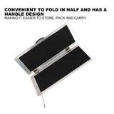 Aluminum Alloy Folding Wheelchair Ramp Portable Non Slip Wheelchair Ramp with Handle 64553767
