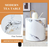 The cylindrical table with its patterned design can be easily integrated into a variety of interior W1151P200297