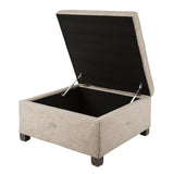 Soft Close Storage Ottoman B03548224