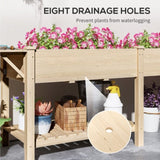 Wooden PlanterFlower shelf,Wood Planter Box 09512668