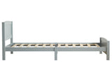 Twin Pine Single-Layer Core Vertical Stripe Full-Board Curved Head With The Same Foot Wooden 81968394