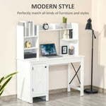 ZUN Computer Desk-White （Prohibited by WalMart） 25711249