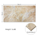 12*24 Gold Yellow Beige natural marble, for wall, FS textured finished, 3D fluted marble, natural W1696104352