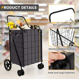 Extra large folding shopping cart 14739482