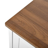 White Dresser for Bedroom, 6 Drawer Dresser with Wide Drawer and Metal Handles, White Dresser, Wood W1157P307957